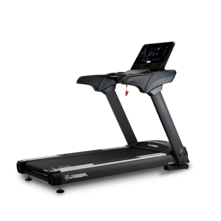 Tapis de course TM900 TFT Titanium Strength Performance Séries avec écran tactile de 16" et vitesse ajustable jusqu'à 22 km/h