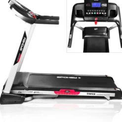 Tapis de course TRANCE avec angle d'inclinaison réglable et vitesse maximale de 16 km/h