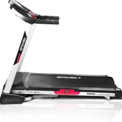 Tapis de course TRANCE avec angle d'inclinaison réglable et vitesse maximale de 16 km/h