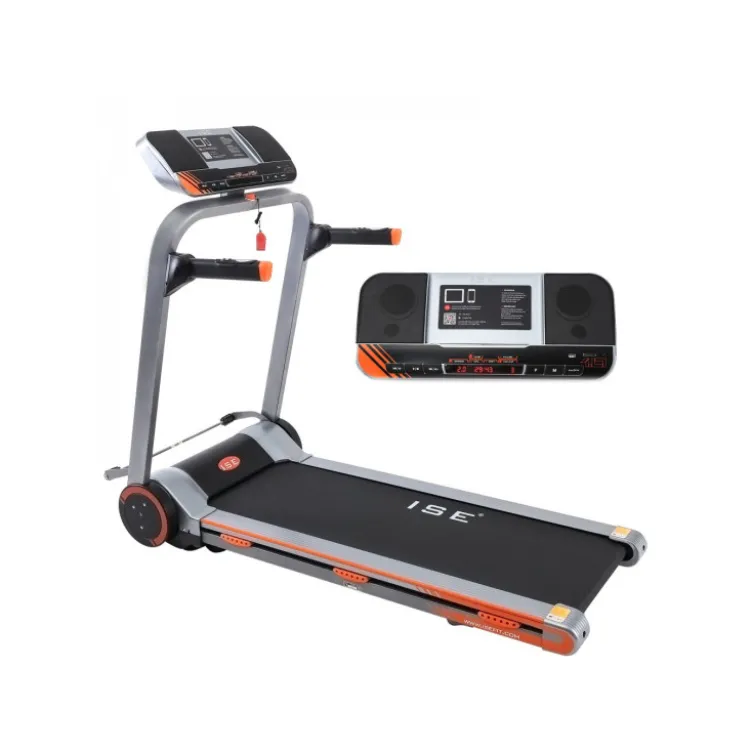 Tapis de course - vitesse jusqu'à 18 km/h avec grande console LCD