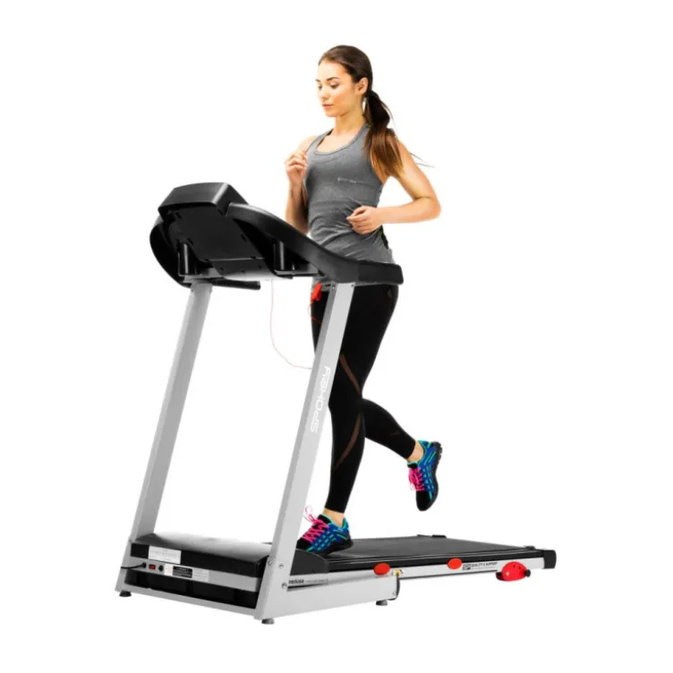 Tapis de home-gym MEDUSA avec écran 5 pouces rétroéclairé bleu