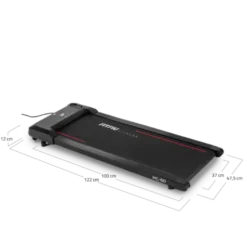 Tapis de marche compact et puissant avec vitesse maximale 6km/h et inclinaison de 5º