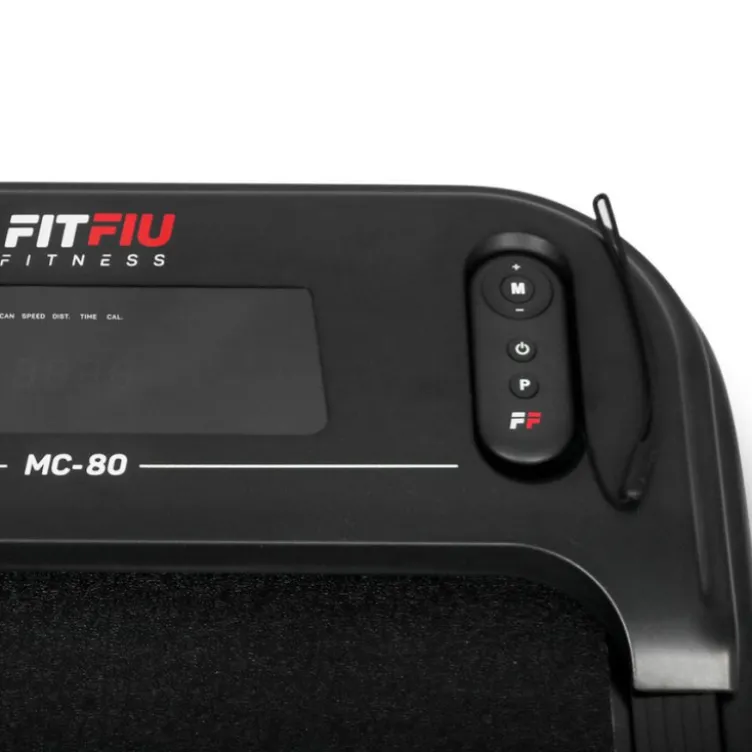 Tapis de marche et course vitesse maximale 8 km/h avec roulettes de transport pour Home-Gym