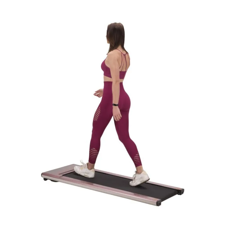 Tapis de marche intuitif et silencieux ultra compact pour sport à domicile