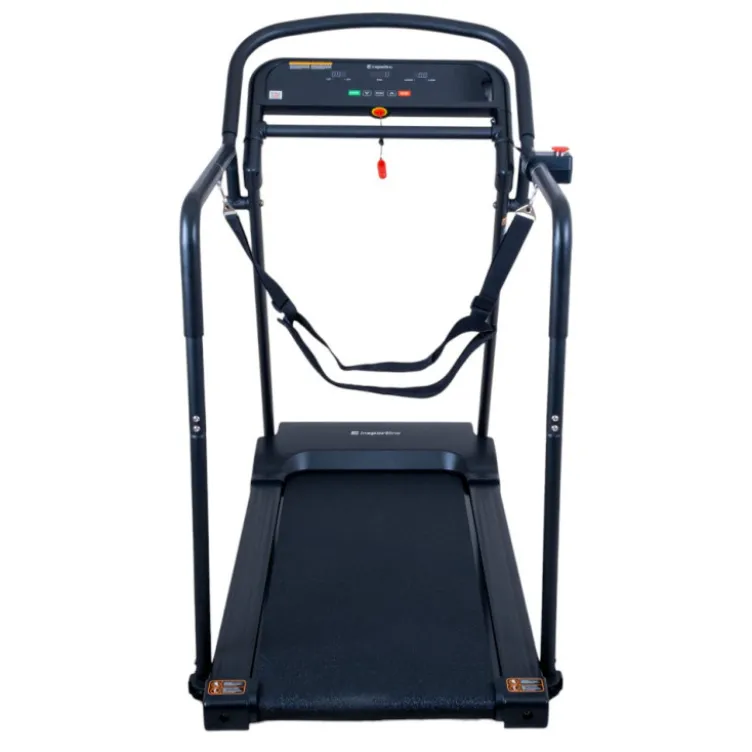 Tapis de marche sécurisé avec rampes et sangles d'assistance - Vitesse 0.30 à 8 km/h - Avolin