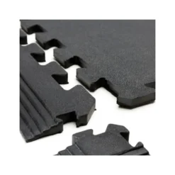 Tapis de protection de sol puzzle en caoutchouc 1m2