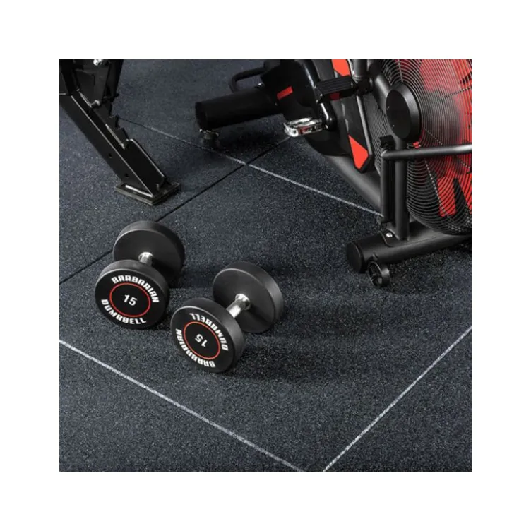 Tapis de protection sol avec surface antidérapante 1x1 mètre - Epaisseur 15 mm