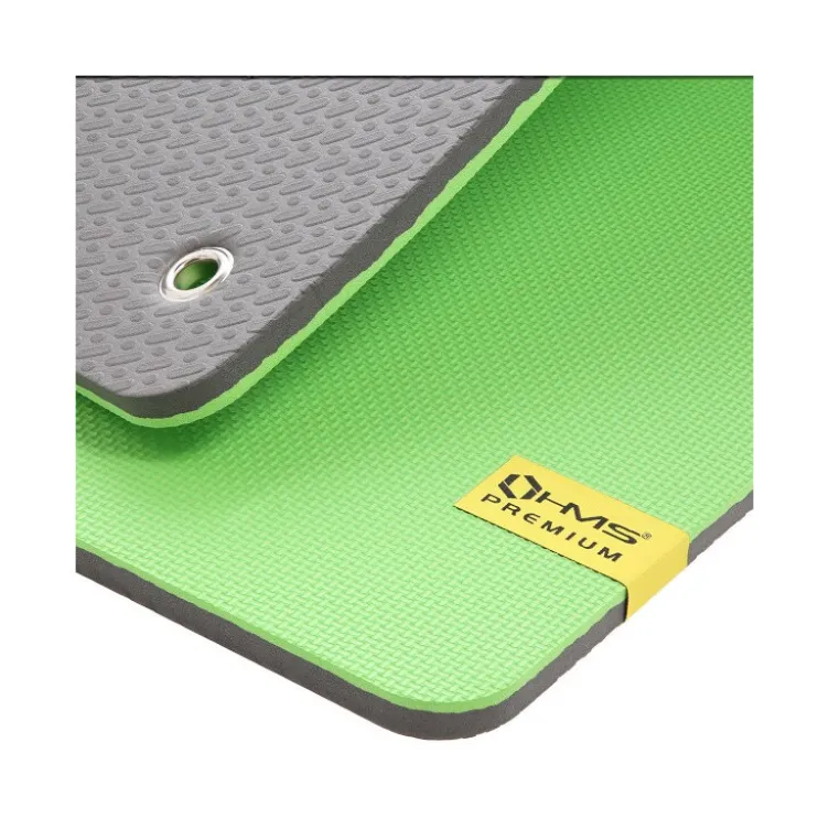 Tapis de sol en TPE et mousse EVA avec oeillets de suspension : 140 x 60 cm