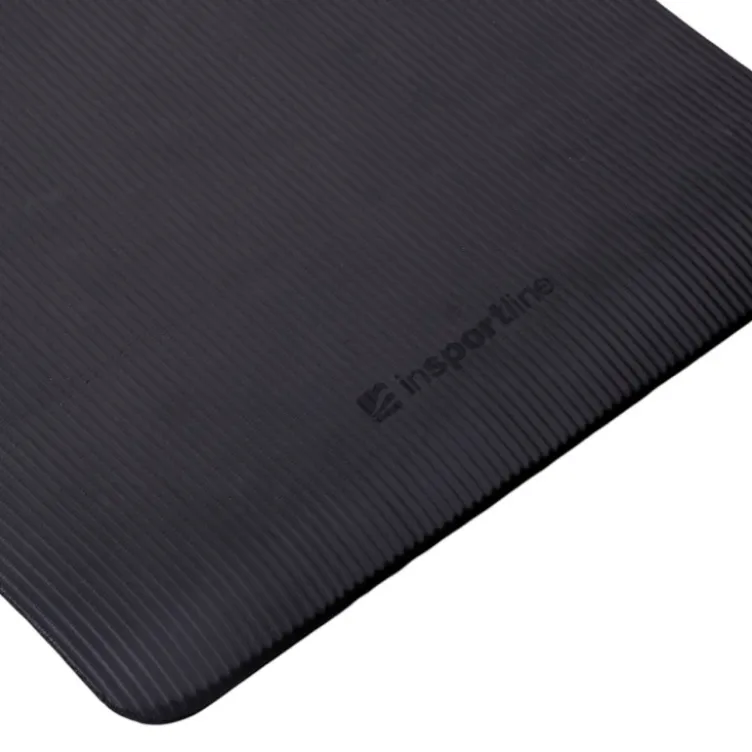 Tapis d'exercice avec surface antidérapante en mousse NBR 140 x 61 x 1,5 cm - Sangles de transport intégrées