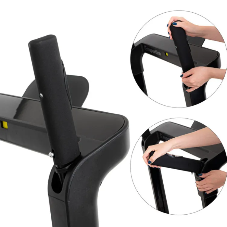 Tapis roulant compact pour entraînement de cardio à la maison - Ecran de contrôle avec multiples programmes