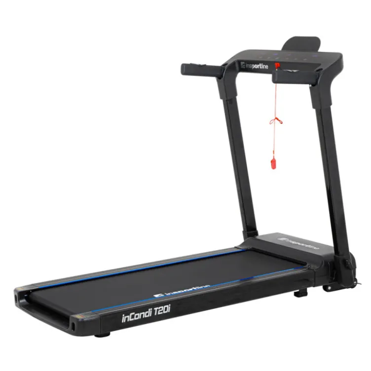 Tapis roulant compact pour entraînement de cardio à la maison - Ecran de contrôle avec multiples programmes
