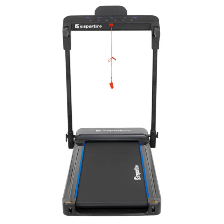 Tapis roulant compact pour entraînement de cardio à la maison - Ecran de contrôle avec multiples programmes