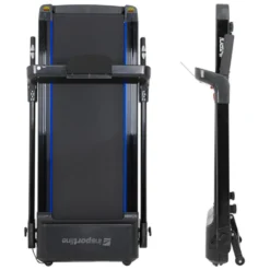 Tapis roulant compact pour entraînement de cardio à la maison - Ecran de contrôle avec multiples programmes