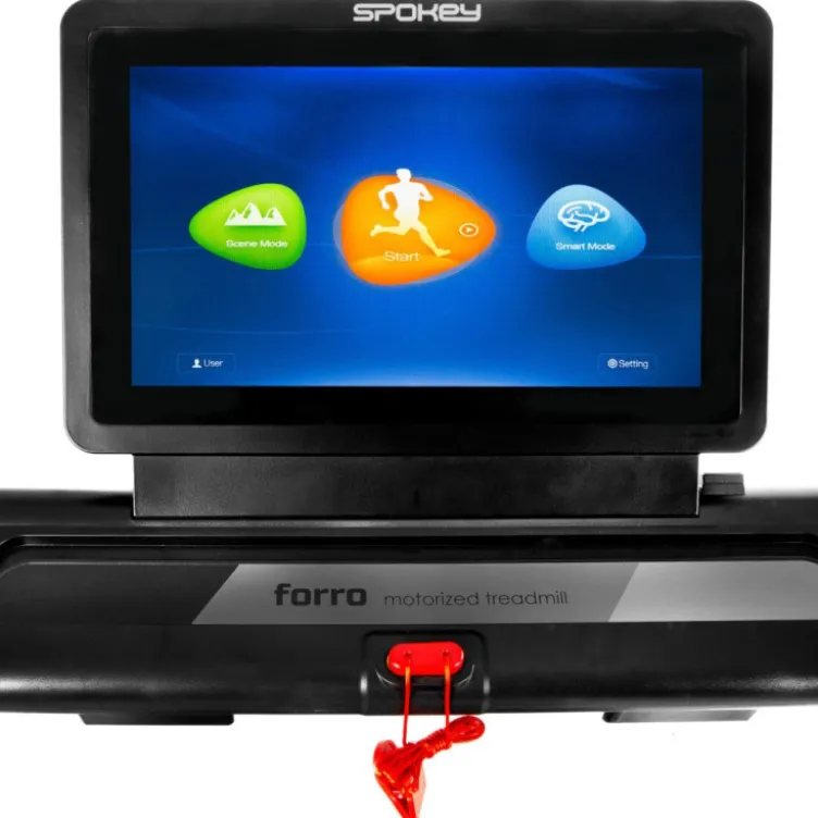 Tapis roulant électrique pliable FORRO fonction Wifi et Bluetooth