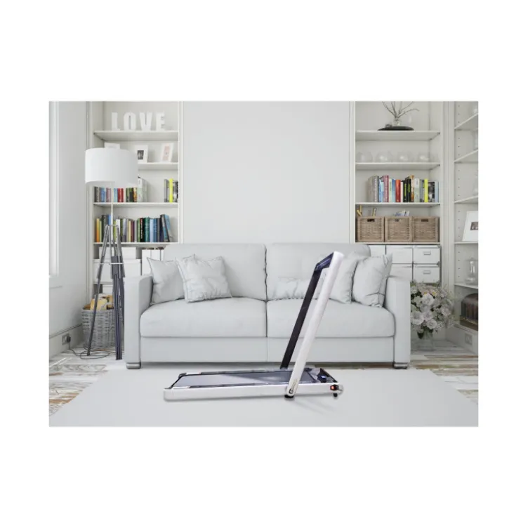 Tapis roulant minimaliste pour cardio avec vitesse maximale de 12 km/h - Rangement facile