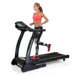 Tapis roulant pliable de running avec ordinateur de bord et réglable multiples
