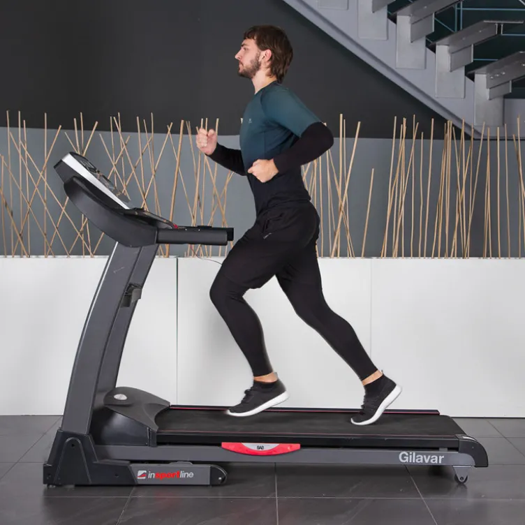 Tapis roulant pliable fonctionnement ultra silencieux avec écrans de contrôle complet - Training cardio