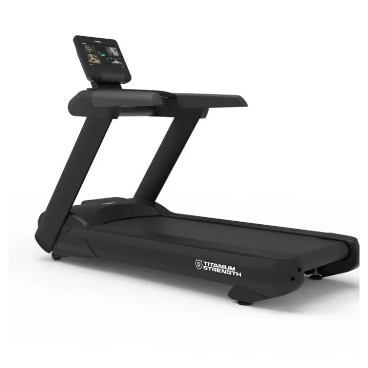 Tapis roulant pro avec écran tactile de 15,6" et vitesse réglable 20km/h - Inclinaison ajustable PRO Séries Titanium Strength