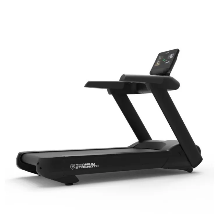 Tapis roulant pro avec écran tactile de 15,6" et vitesse réglable 20km/h - Inclinaison ajustable PRO Séries Titanium Strength