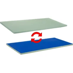 Tatami de sol pour judo club avec revêtement anti dérapant - 200 x 100 cm