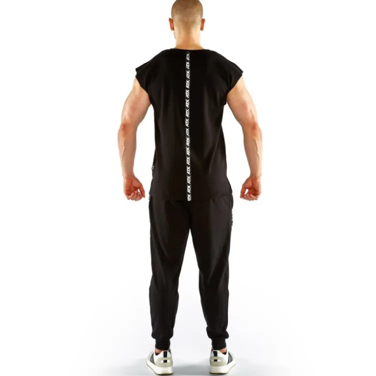Tee-shirt de sport ATX sans manches avec logo - S à XL