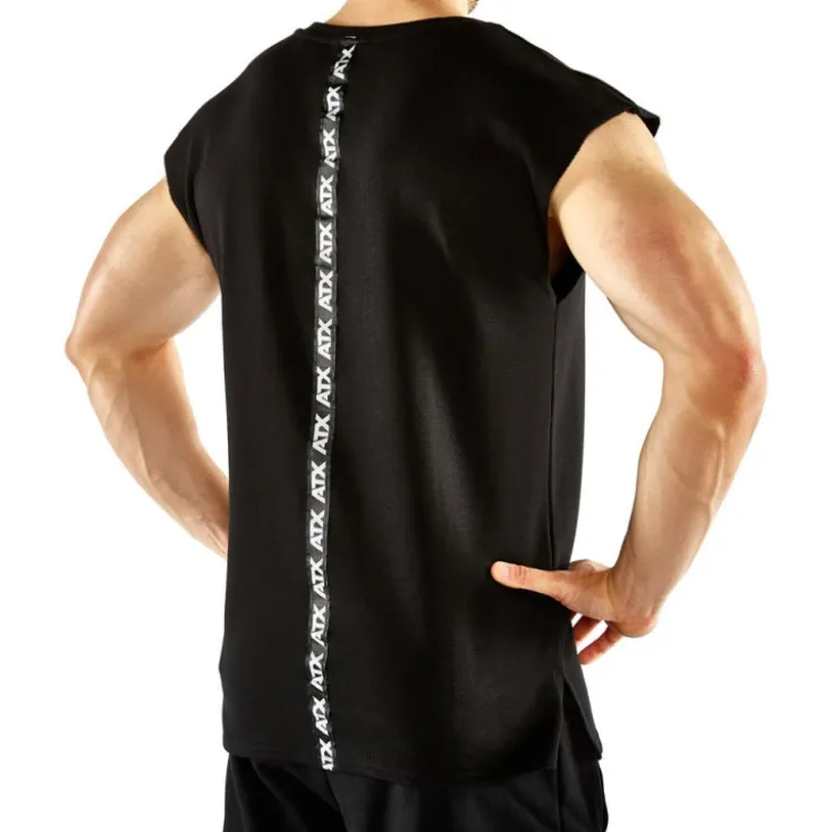 Tee-shirt de sport ATX sans manches avec logo - S à XL