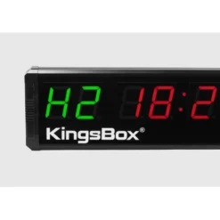 Timer professionnel pour entraînement en salle de sport publique ou privée - Hyrox et HIIT Kingsbox