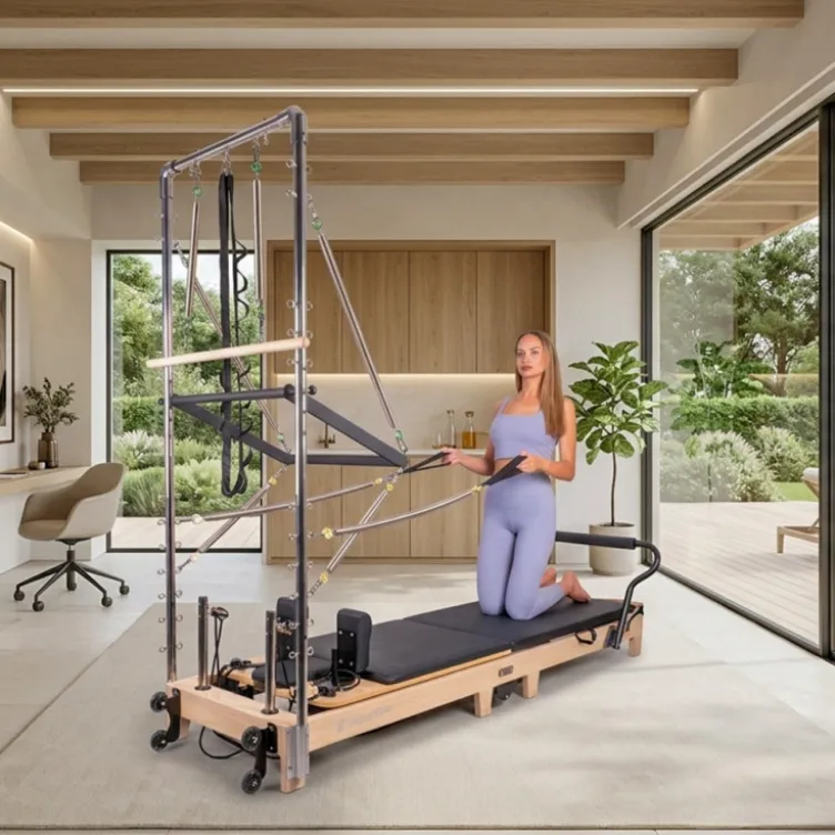 Tour de Pilates professionnelle pour appareil Reformer - Extension avec ressorts pour Pilates Reformer Pro