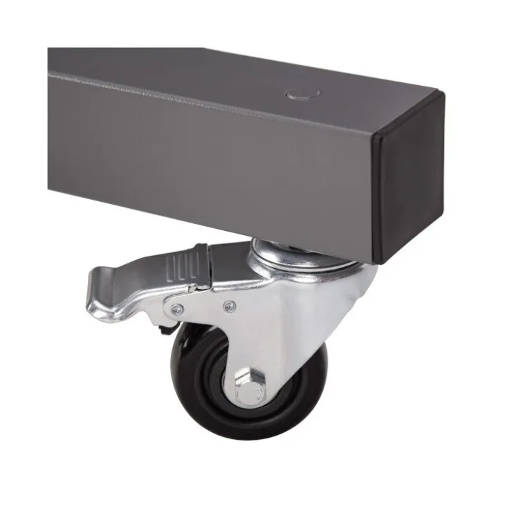 Tour mobile de rangement avec roulettes pour disques de poids olympiques - Capacité de 200 kg