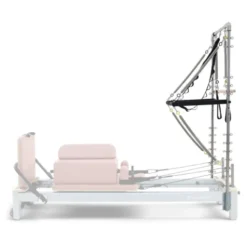 Tour pour Pilates Reformer avec 45 points de fixation et barre de poussée en forme de V - 8 ressorts inclus