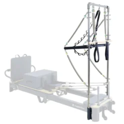 Tour pour Pilates Reformer Comfolder EVO avec 45 points de fixation et 8 ressorts - Barre de poussée en V incluse