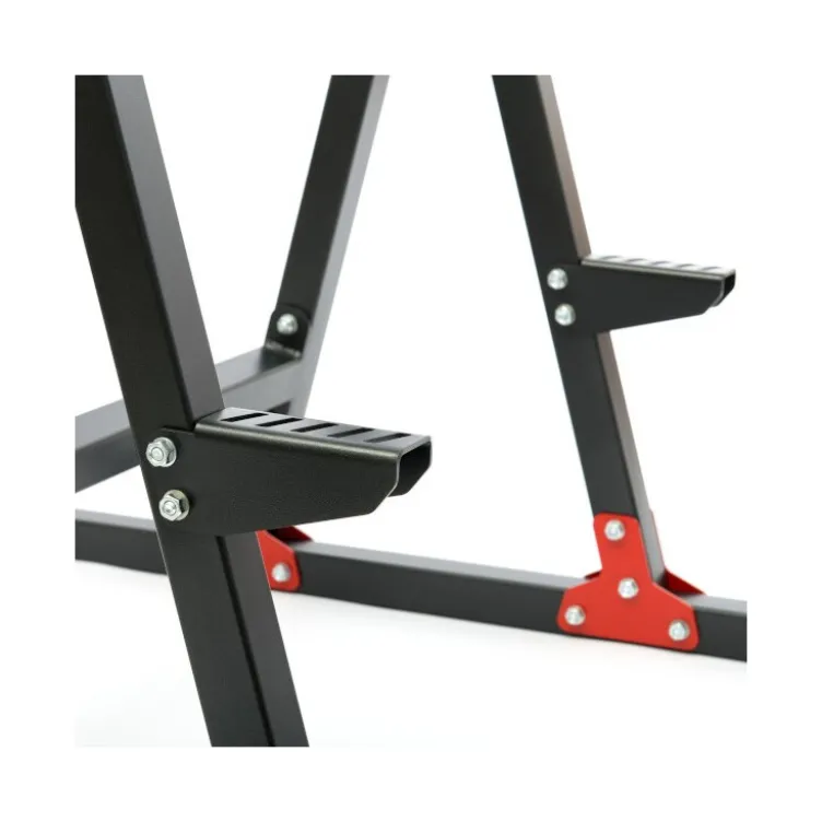 Training station pour séances d'abdominaux et tractions à capacité de charge 120 kg