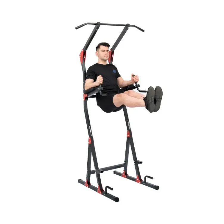 Training station pour séances d'abdominaux et tractions à capacité de charge 120 kg