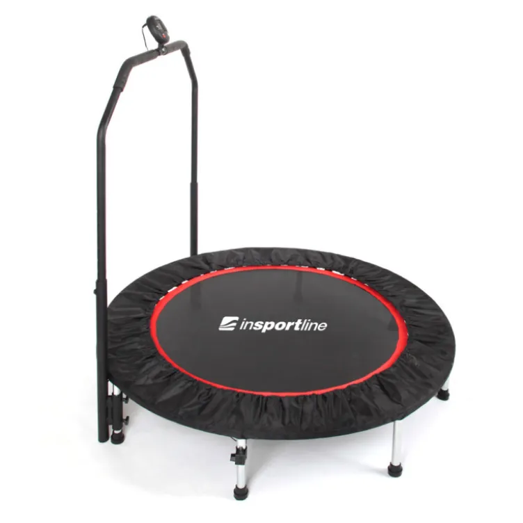 Trampoline de fitness pour homegym avec digitalisation et guidon - capacité de 110 kg