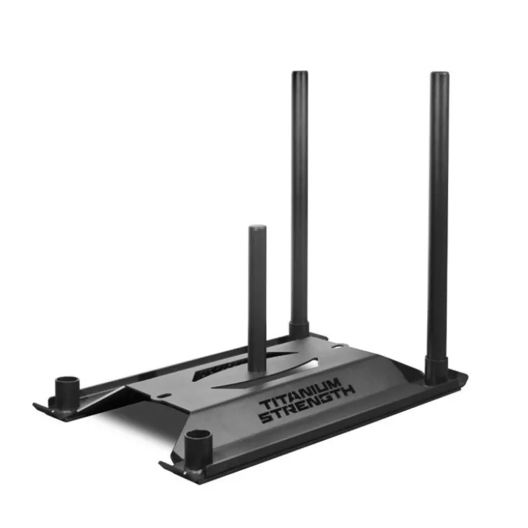Traîneau Power sled PS40 Titanium Strength à capacité de charge de 363 kg pour entraînement de crossfit - Traîneau de force pro