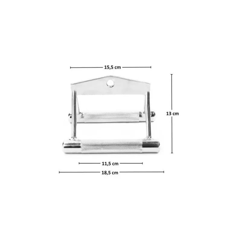 Triangle de tirage pour poulie haute et basse
