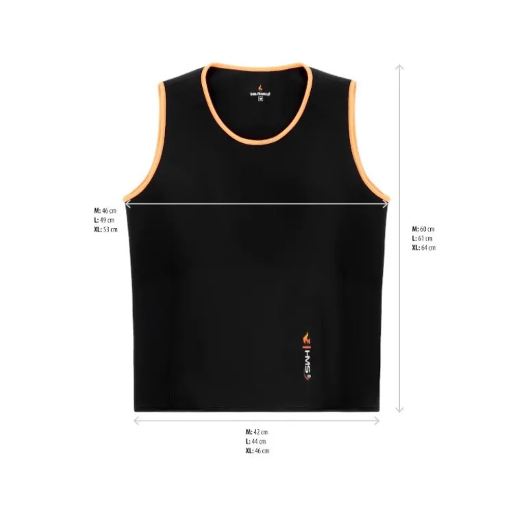 T-shirt amincissant en néoprène et polyester pour perte de poids - Tailles M, L et XL et
