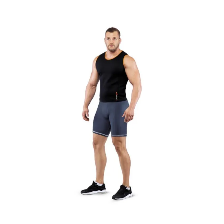 T-shirt amincissant en néoprène et polyester pour perte de poids - Tailles M, L et XL et