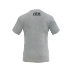 T-shirt de couleur grise avec logo noir ATX taille M à XXL