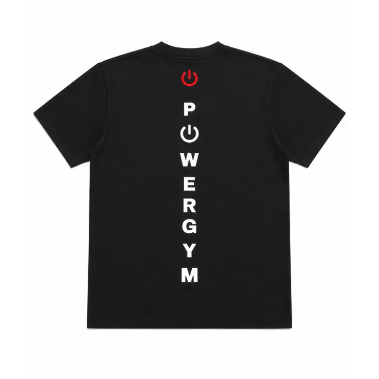 T-shirt Oversize POWERGYM en coton premium 260g/m² avec impression unlock your power