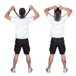 Twister arm trainer avec 20 niveaux de résistance de 10 à 200 kg - Entraîneur de force pour les bras