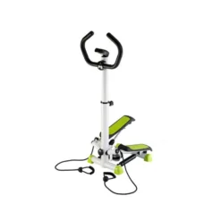 Twist stepper avec poignées fixe et extenseurs pour training sportif - Hauteur de la colonne réglable