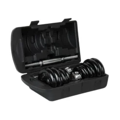 Valise d'haltères 20 kg avec barres et poids