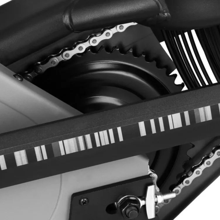Vélo Air Bike pour training de cardio avec programmes d'entraînement - Tableau de bord inclus