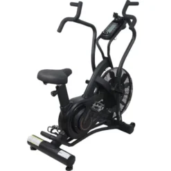Vélo Air bike Pro pour entraînement de crosstraining avec système de freinage pneumatique - 7 programmes d'entraînement