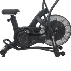 Vélo Air bike Pro pour entraînement de crosstraining avec système de freinage pneumatique - 7 programmes d'entraînement