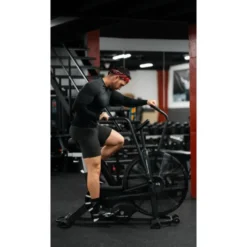 Vélo Air Bike PRO V2 Titanium Strength avec écran LCD et ventilateur de diamètre 63 cm