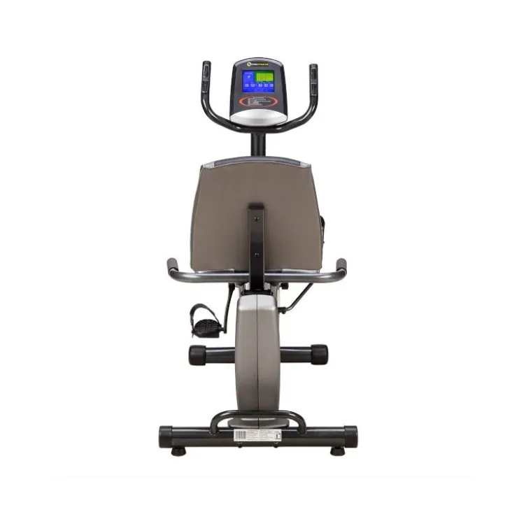 Vélo d'appartement allongé pour cardio training avec écran LCD tactile
