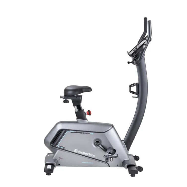 Vélo d'appartement avec châssis ultra stable et siège ergonomique - Ecran LCD rétroéclairé