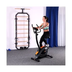 Vélo d'appartement avec écran de bord pour cardio-training - 8 niveaux de difficulté